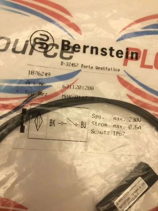 BERNSTEIN 6311201288 MAK-0112 B-1 MAGNETIC REED SENSOR - Image 2