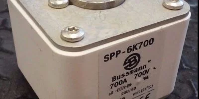 New Copper Bussmann SPP-6K700 700 Amp 700 Volt BUSS SEMITRON Fuse (H104) 1