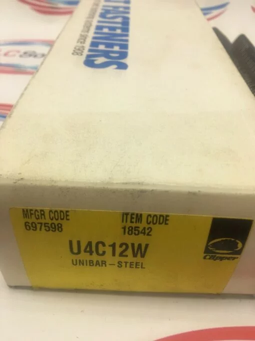 CLIPPER U4C12W UNIBAR STEEL BELT FASTENERS - Image 2