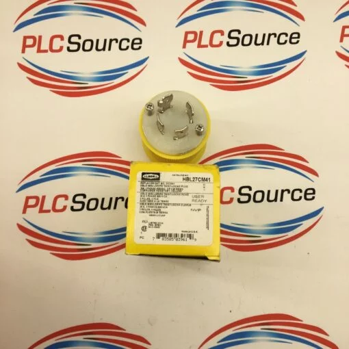 HUBBELL HBL27CM41 INSULGRIP TWIST LOCK PLUG 30A 3PHASE 600V - Image 4