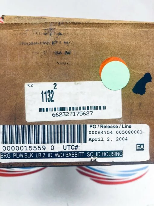 REXNORD LINK-BELT 1132 2"ID PILLOW BLOCK SLEEVE BEARING 2-BOLT - Image 4