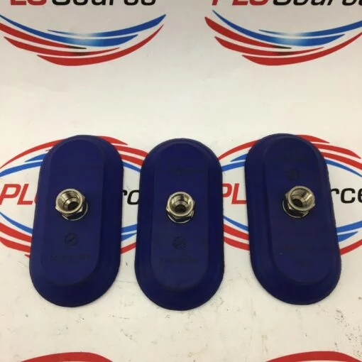 SCHMALZ SA0F 60X120 PNEUMATIC BELLOW OVAL VACUUM CUPS LOT OF 3