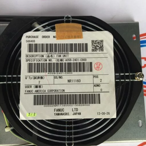 FANUC ROBOTICS A05B-2401-C900 B-CAB TOP FAN UNIT/SIDE MOUNT - Image 2