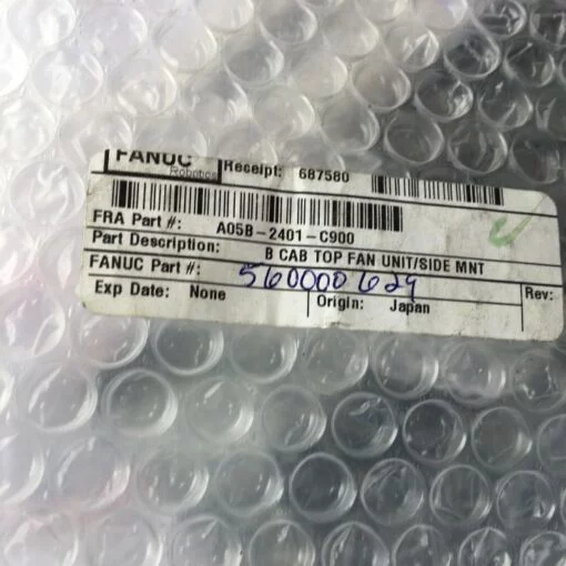 FANUC ROBOTICS A05B-2401-C900 B-CAB TOP FAN UNIT/SIDE MOUNT - Image 8