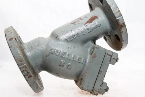 MUELLER 1200 SS CAST STAINLESS STEEL FLANGED END Y STRAINER NEW FAST SHIP (B125) 2