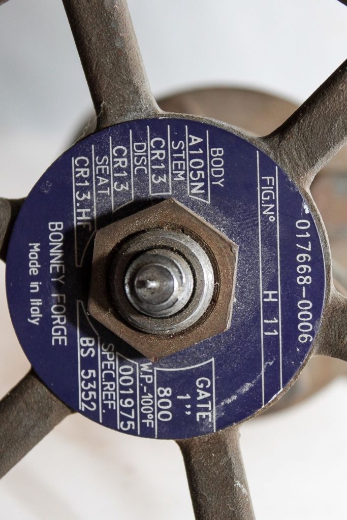 BONNEY 0176680006 H 11 1 CLASS 800 GLOBE GATE VALVE (B125)