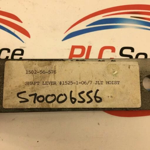 JLT HOIST 1502-56-576 SHAFT LEVER #1525-1-06/7 - Image 2