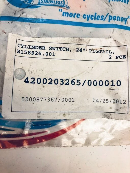 BIMBA R158925.001 SOLID STATE CYLINDER SWITCH 24" PIGTAIL - Image 4