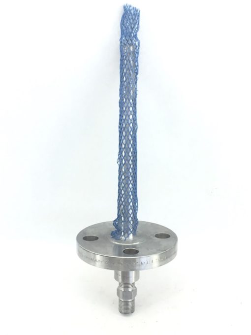 NNB! 36901 SS THERMOWELL 11â? 4-BOLT FLANGE 3/4″NPT 1092 MFF-1300B16 SA182 (B69) 2