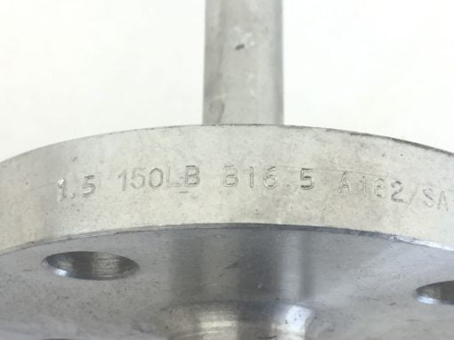 NNB! SS THERMOWELL 12.25â? 4-BOLT FLANGE 3/4″NPT 1.5 150LB B16
