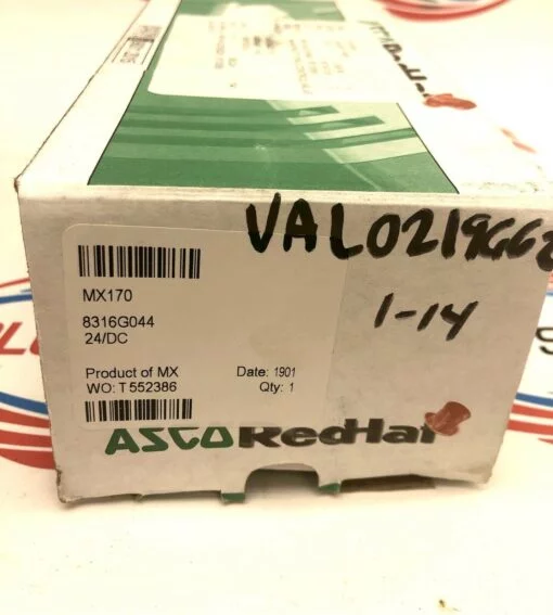 ASCO RED HAT 8316G044 MX170 DIRECTIONAL CONTROL SOLENOID VALVE - Image 3