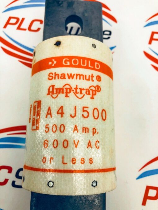 GOULD SHAWMUT A4J500 500A 600V AMPTRAP CLASS J FUSE - Image 2