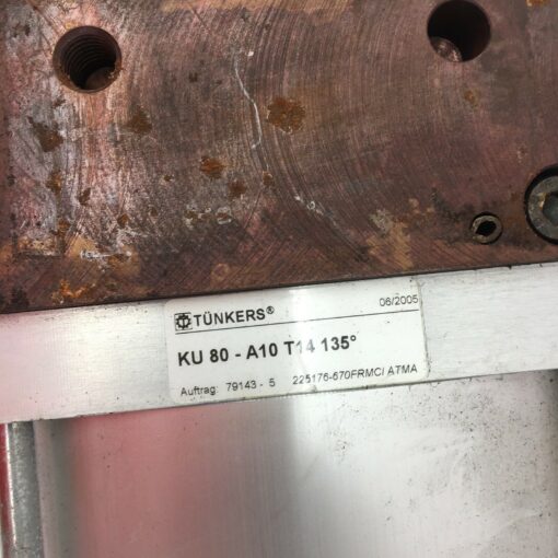 TUNKERS KU 80-A10-T14 135 VARIO POWER CLAMP - Image 6