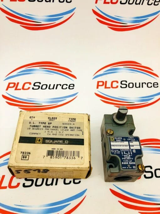 SQUARE D 9007-C52B2 SERIES A LIMIT SWITCH