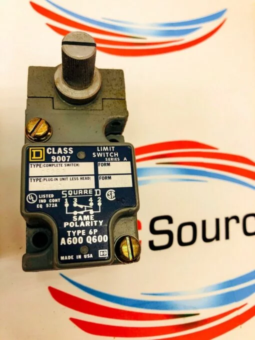 SQUARE D 9007-C52B2 SERIES A LIMIT SWITCH - Image 4