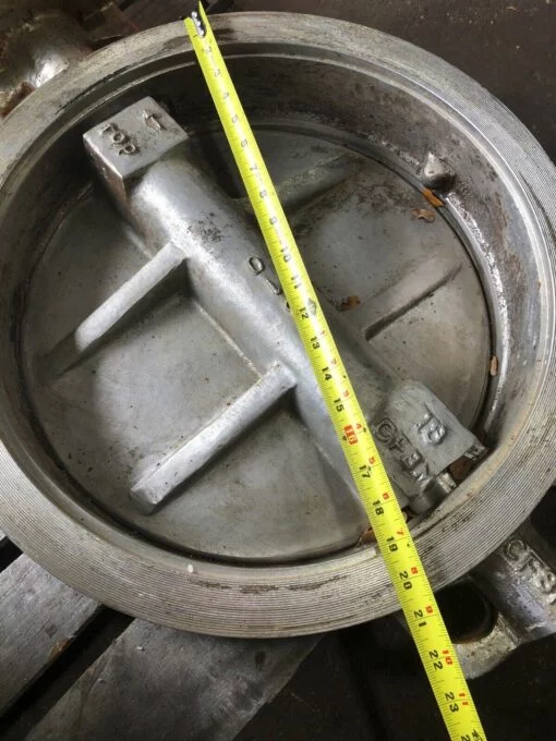MANUAL BUTTERFLY VALVE 0810 CF8M 80:1  20.75"OD X 4.5" - Image 5