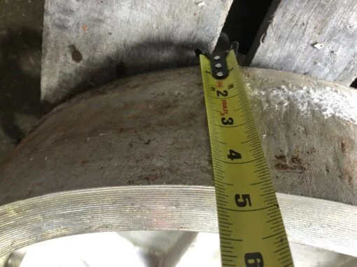 MANUAL BUTTERFLY VALVE 0810 CF8M 80:1  20.75"OD X 4.5" - Image 6