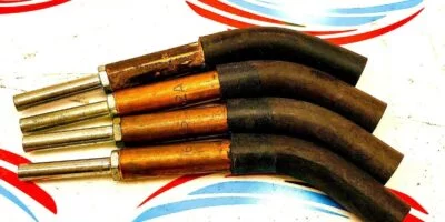62A-45 3/8 MIG WELDING GUN GOOSENECK CONDUCTOR TUBE  4-PACK