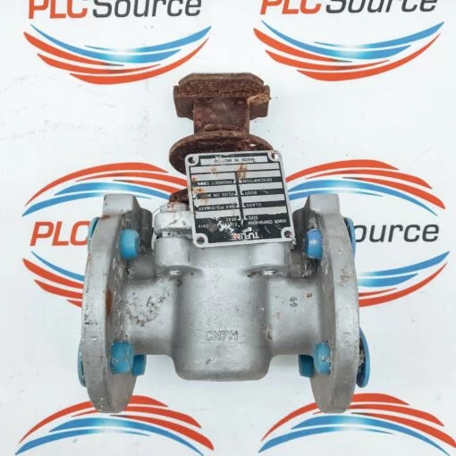 TUFLINE SE2581 2 WAY FLANGE END SLEEVE PLUG VALVE CLASS 150 BODY CN7M SEAT PTFE