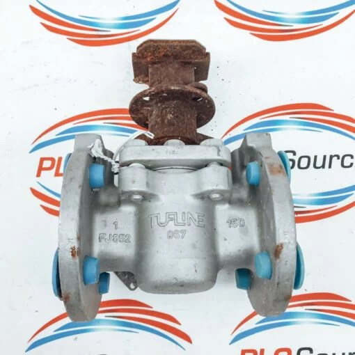 TUFLINE SE2581 2 WAY FLANGE END SLEEVE PLUG VALVE CLASS 150 BODY CN7M SEAT PTFE - Image 3