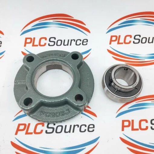 NTN FC206J 4-BOLT ROUND FLANGE BEARING HOUSING with UC206 INSERT BEARING