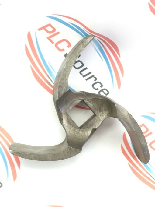 LADISH TRI-CLOVER PUMP 3-VANE SS OPEN IMPELLER 5-1/4”OD X 1-3/4”D X 3/4” SHAFT