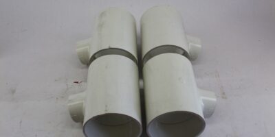 SPEARS 4x4x2 PVC SLIP TEEÂ FITTINGÂ SCHÂ 40 LOT OF 13 (B238) 1