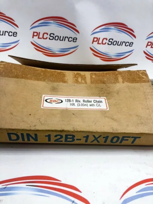 EBC 12B-1 RIV ROLLER CHAIN with C/L  DIN  10FT - Image 4