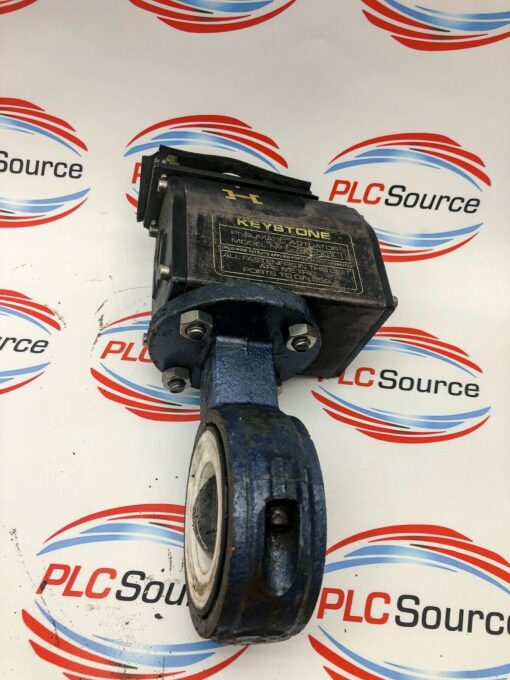 KEYSTONE BUTTERFLY VALVE FIG 9-186 PN-10 BODY G.G. 25, ACTUATOR 790-003