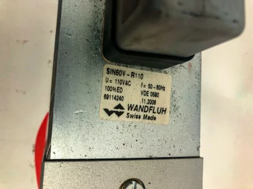 WANDFLUH AMW4Z100A 69115710 HYDRAULIC VALVE - Image 3