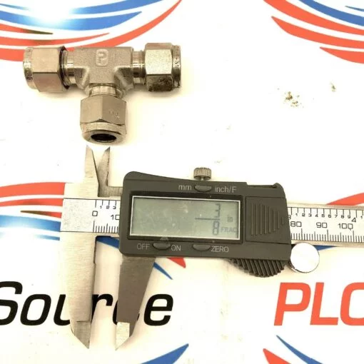 PARKER 6-JBU UNION TEE SS TUBE FITTING, SINGLE UNIT - Image 3