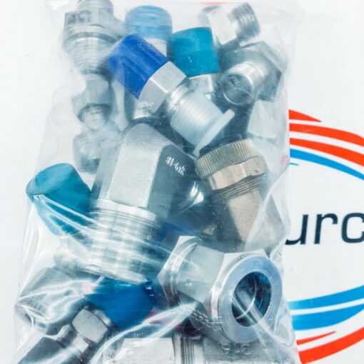 LOT OF VARIOUS TUBE FITTINGS - Image 2