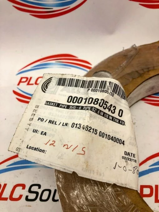 ATLAS 3545-6 GASKET PIPE SIXE 6 IN 1/8" THK - Image 2