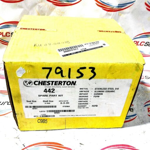 CHESTERTON 442 SPARE PARTS SEAL KIT, SIZE-26 SHAFT 3.250 691911