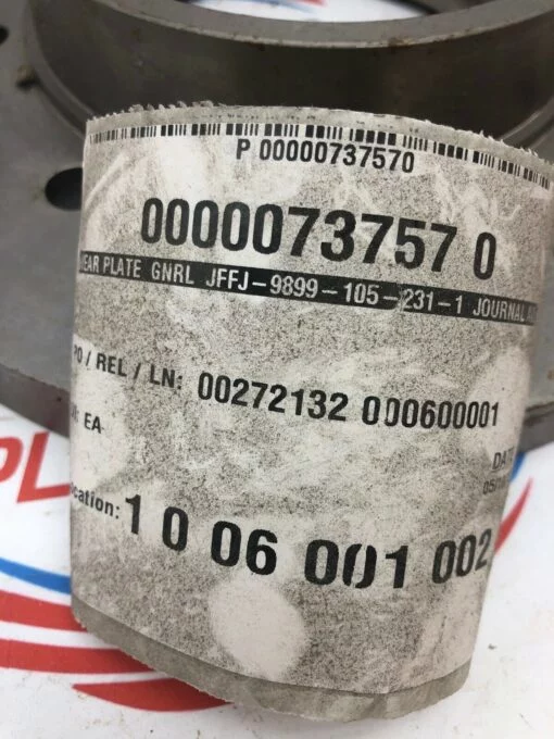 U17115598 10-1/2" JFFJ-9899-105-231-1 FLANGE WEAR PLATE - Image 3