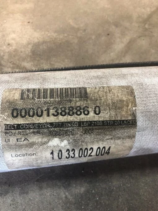 BI-FLEX LBP 210S STR 20X7FT LACED CONVEYOR BELT K000111APX - Image 2