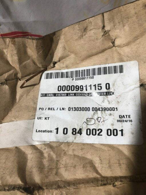 4187869 ROLLER CHAIN SIDE LINK XHC-124 3439494 2-PIECES - Image 2