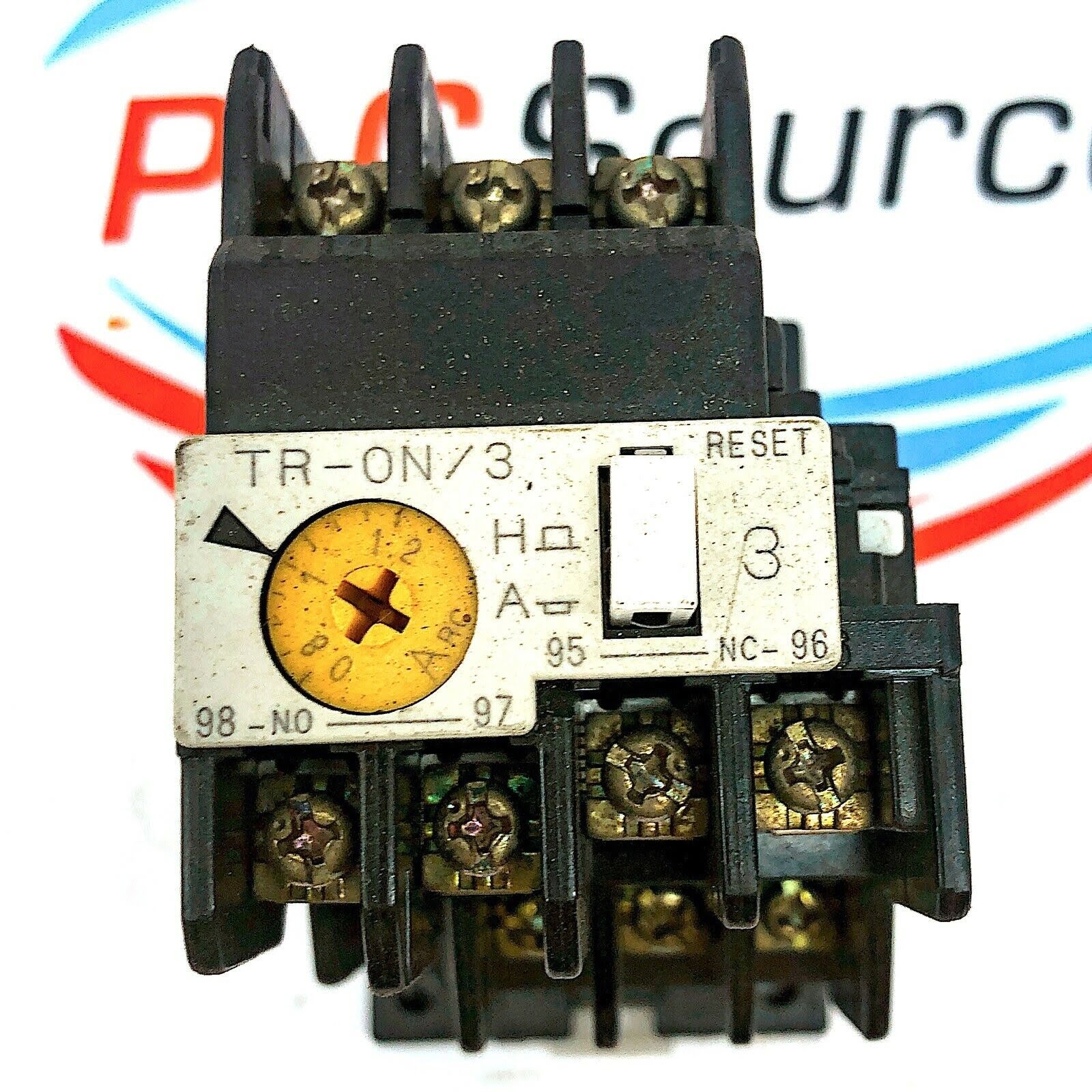 NEW #229176 FUJI ELECTRIC TR-0N/3 THERMAL OVRERLOAD RELAY 7 PORT RECEIVER 