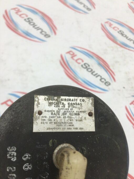 CESSNA S-1392-N2 GARWIN 22-991-02-1A CORE VERTICAL SPEED INDICATOR - Image 3
