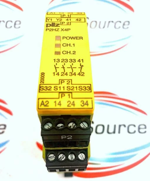 PILZ P2HZ X4P SAFETY RELAY PNOZ X SERIES 777355 2.5W 24V