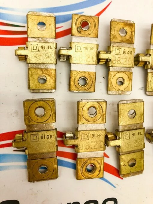 SQUARE D B8.20 OVERLOAD HEATER  Lot of 9 - Image 3