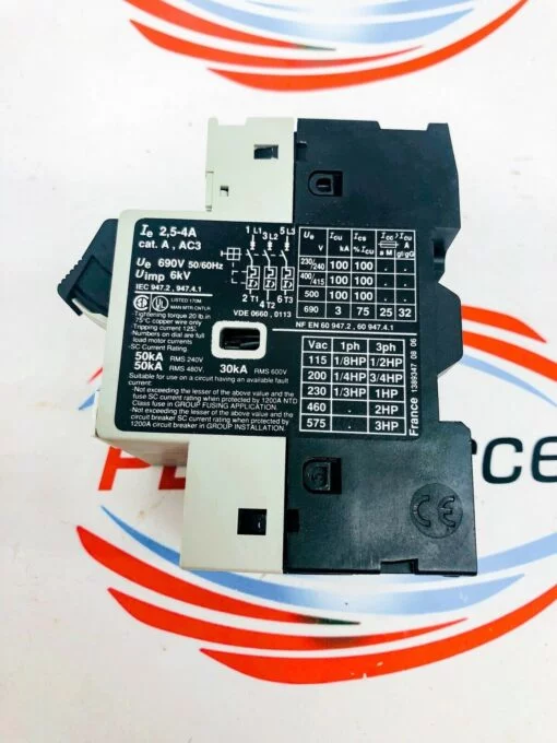 TELEMECANIQUE GV2-M08 MOTOR CIRCUIT BREAKER - Image 2
