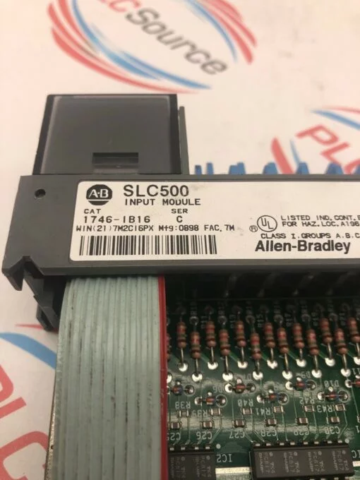 ALLEN BRADLEY 1746-IB16 SERIES C SLC500 INPUT MODULE - Image 4