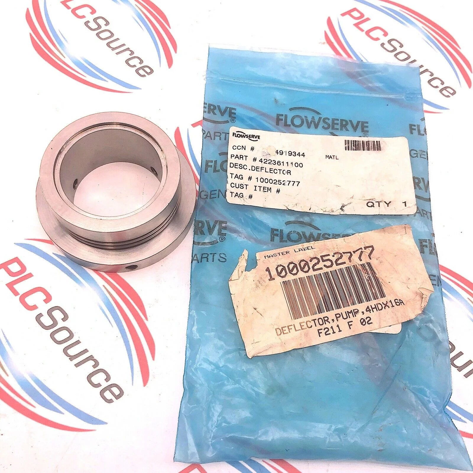 FLOWSERVE 4223611100 F211 F 02 4HDX16A PUMP DEFLECTOR