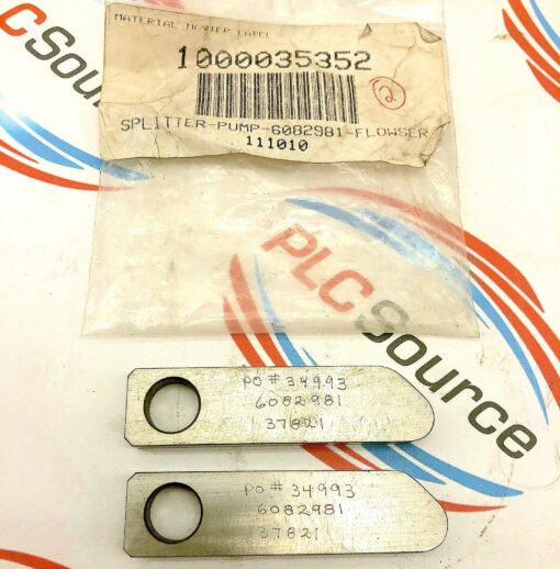 FLOWSERVE PUMP 111010 6082981 PUMP SPLITTER 37821