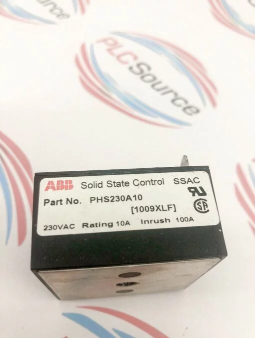 SSAC PHS230A10 1009XLF 230V 10A AC SOLID STATE CONTROL - Image 5