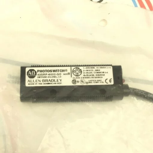 ALLEN BRADLEY 42SRP-6032-QD SERIES B DIFFUSE CONTROL PHOTOSWITCH - Image 3