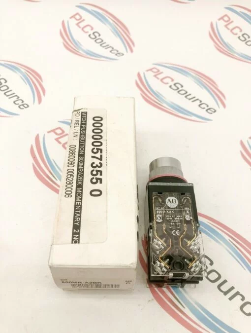 ALLEN BRADLEY 800MR-A2BK SERIES C PUSH BUTTON