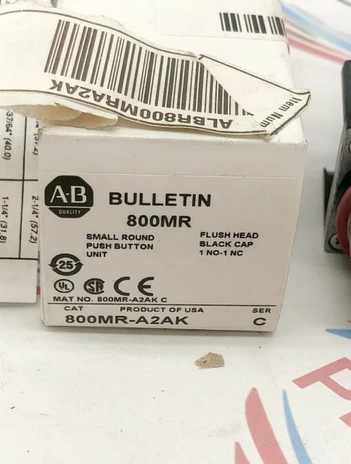 ALLEN BRADLEY 800MR-A2AK SERIES C PUSH BUTTON - Image 3