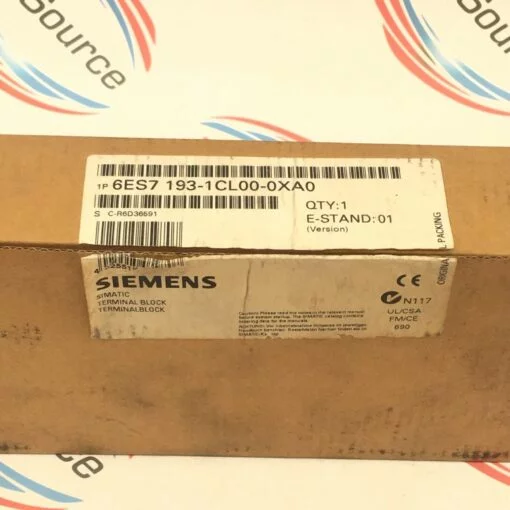 SIEMENS 6ES7 193-1CL00-0XA0 TERMINAL BLOCK E-STAND: 01 - Image 2